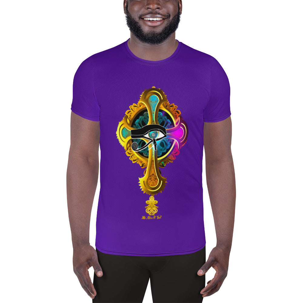 T-shirt de Sport Pour Homme, Imprimé All Over