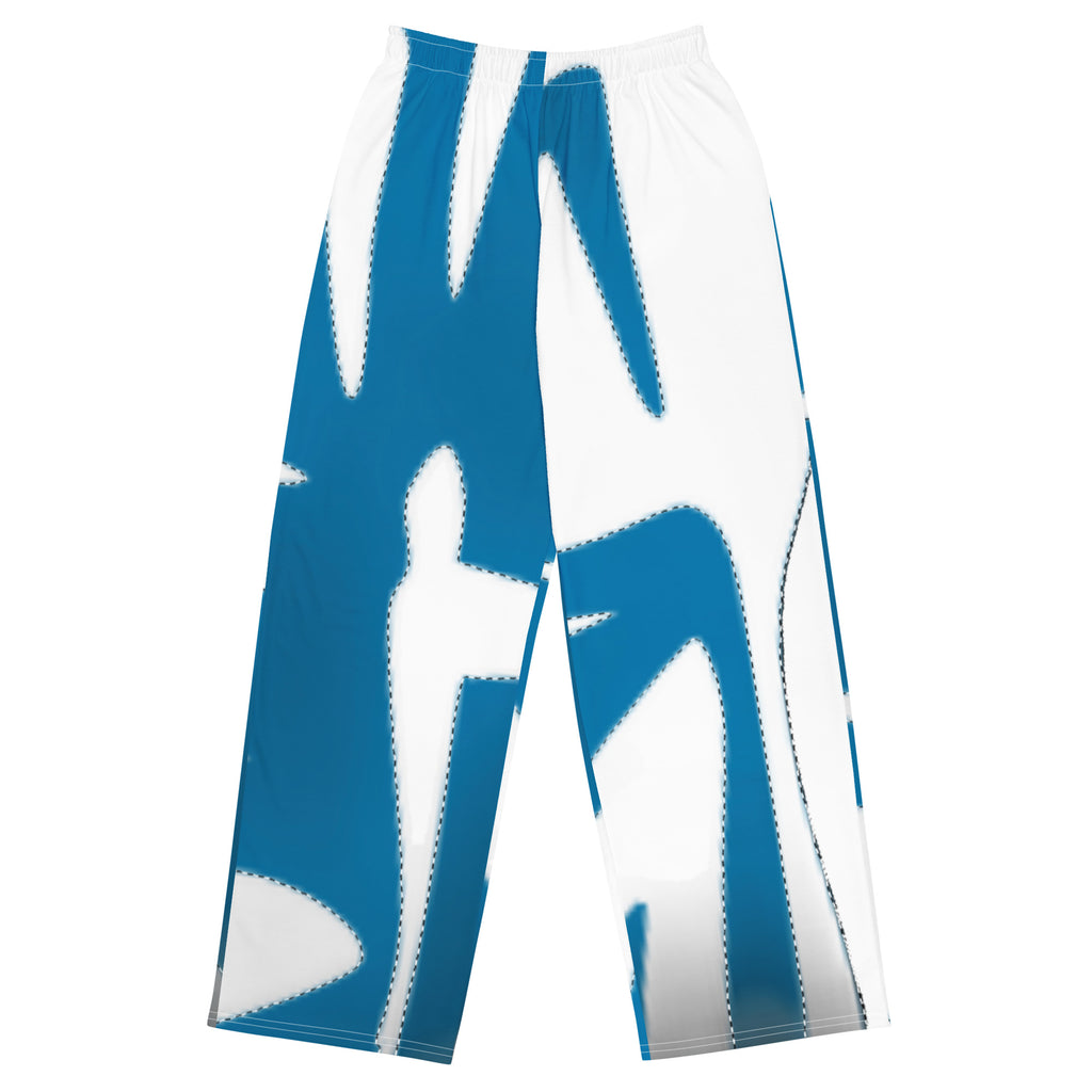 Pantalon large " Blue line"