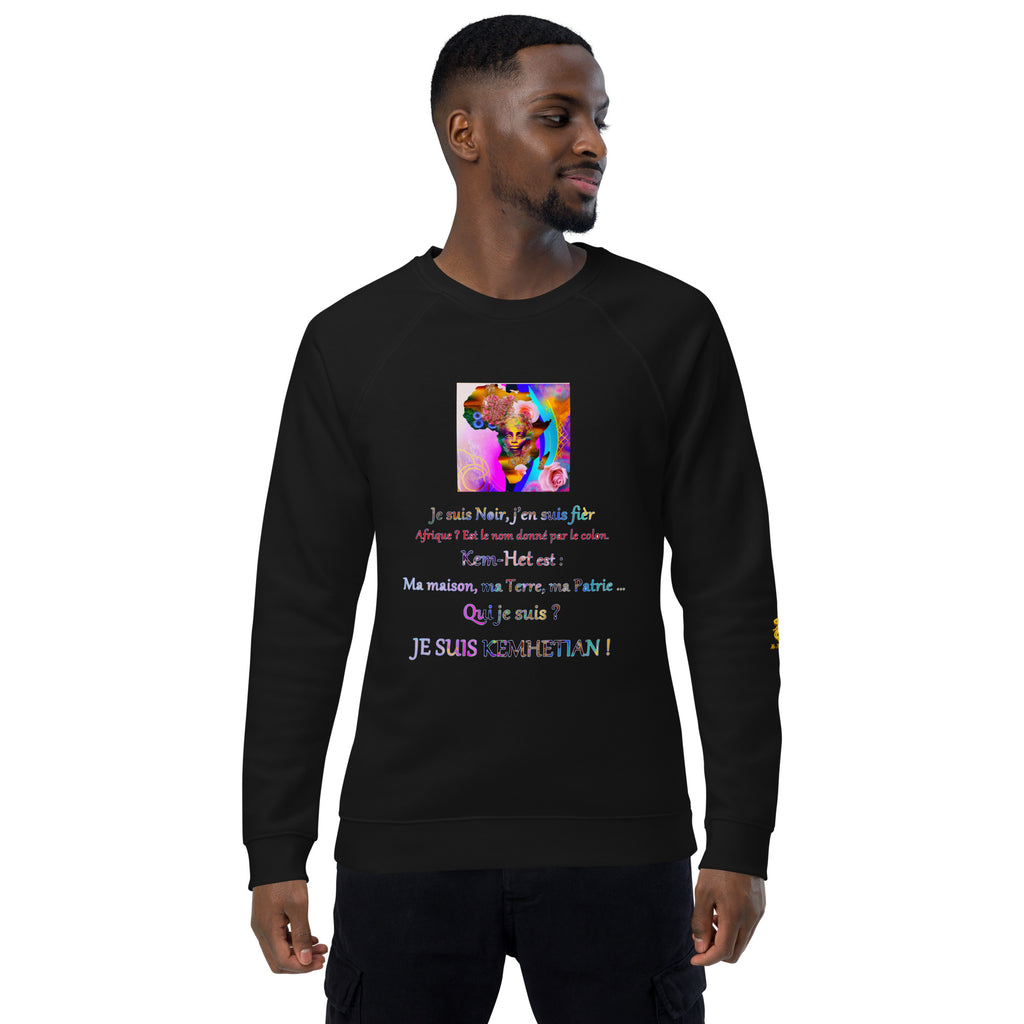Sweatshirt écologique raglan