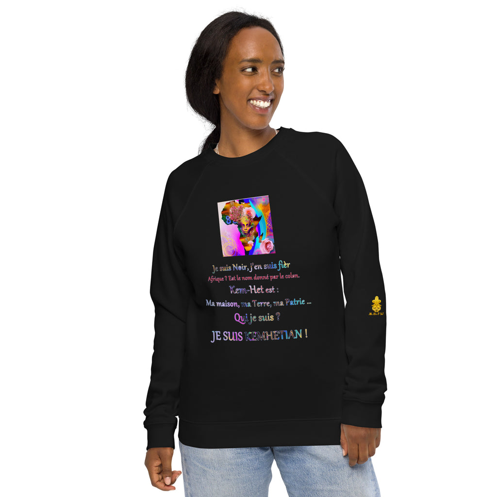Sweatshirt écologique raglan