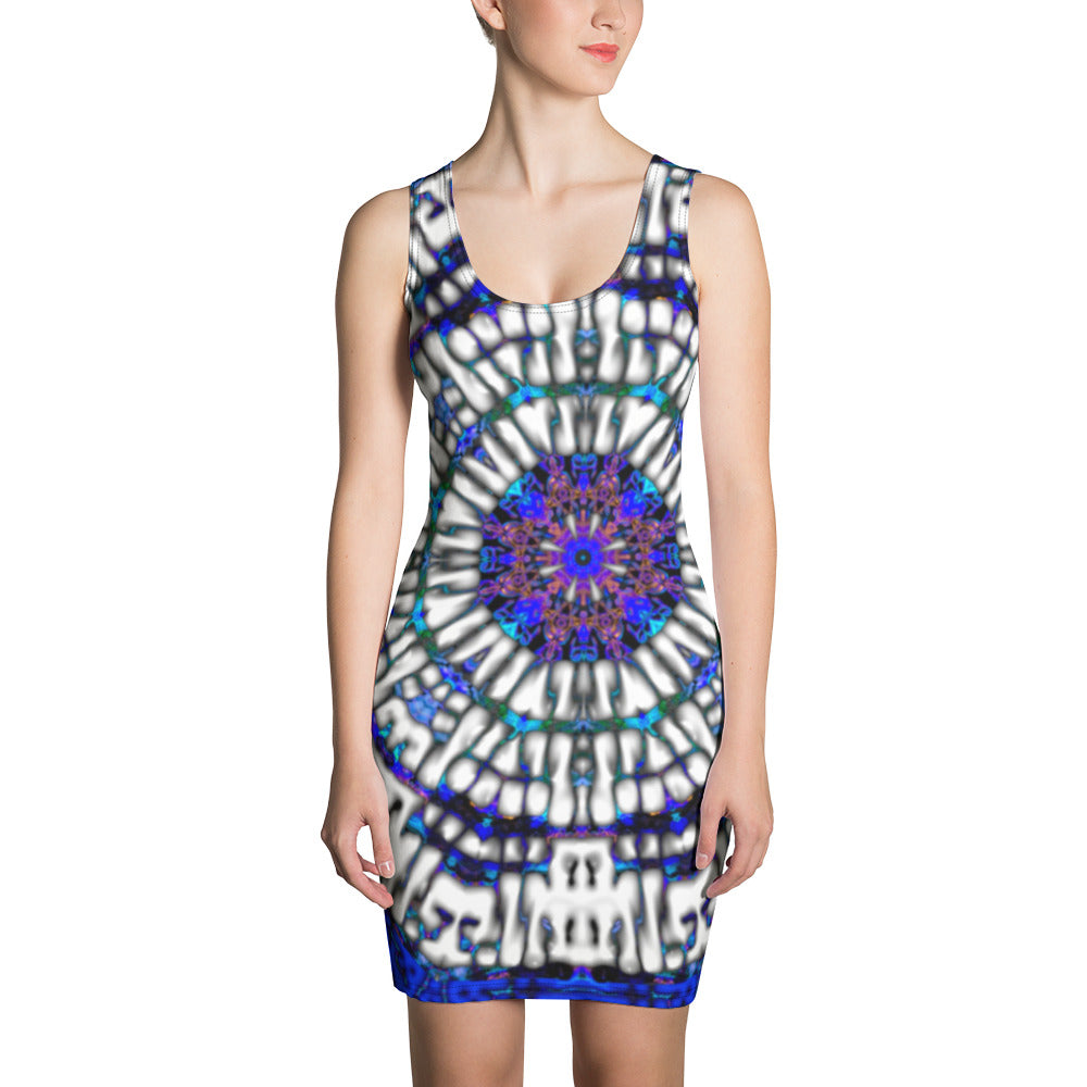 Alien dress in blue