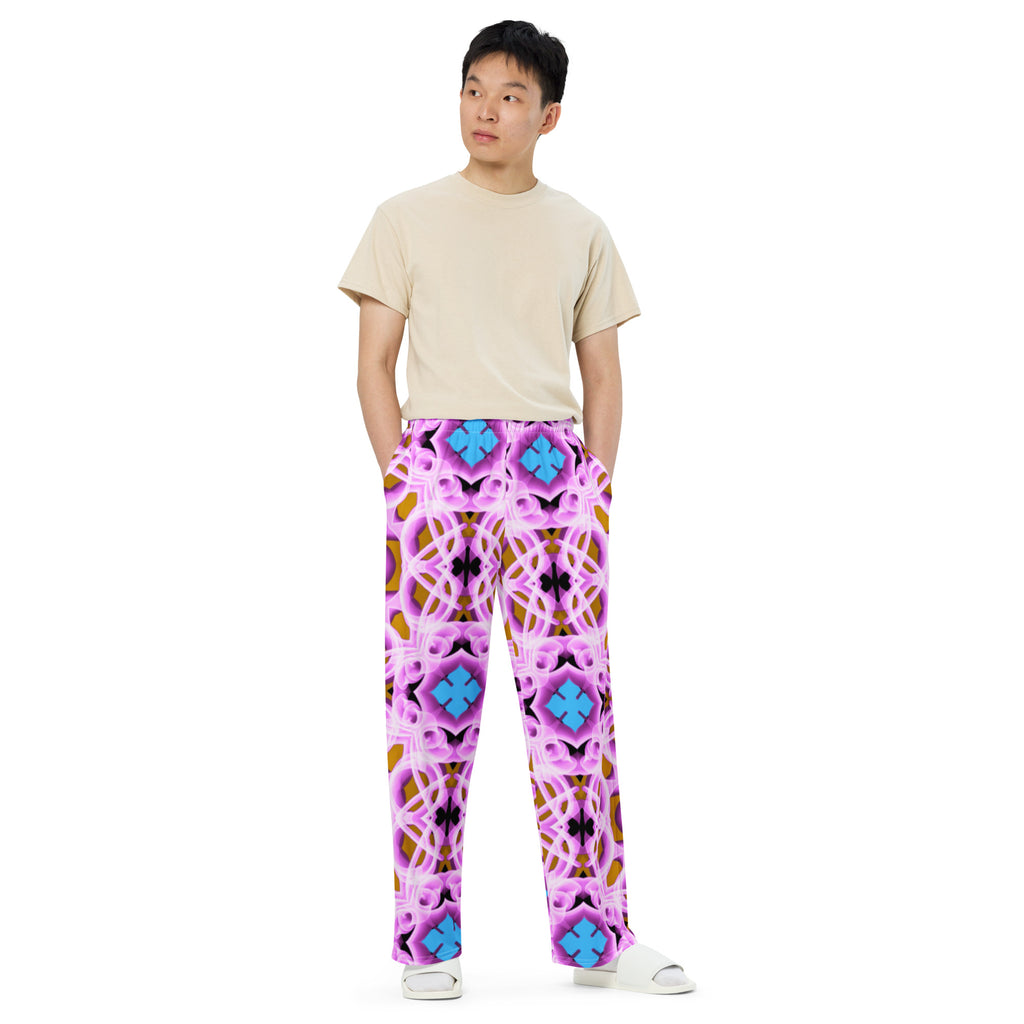 Roses Paradise Pantalon large