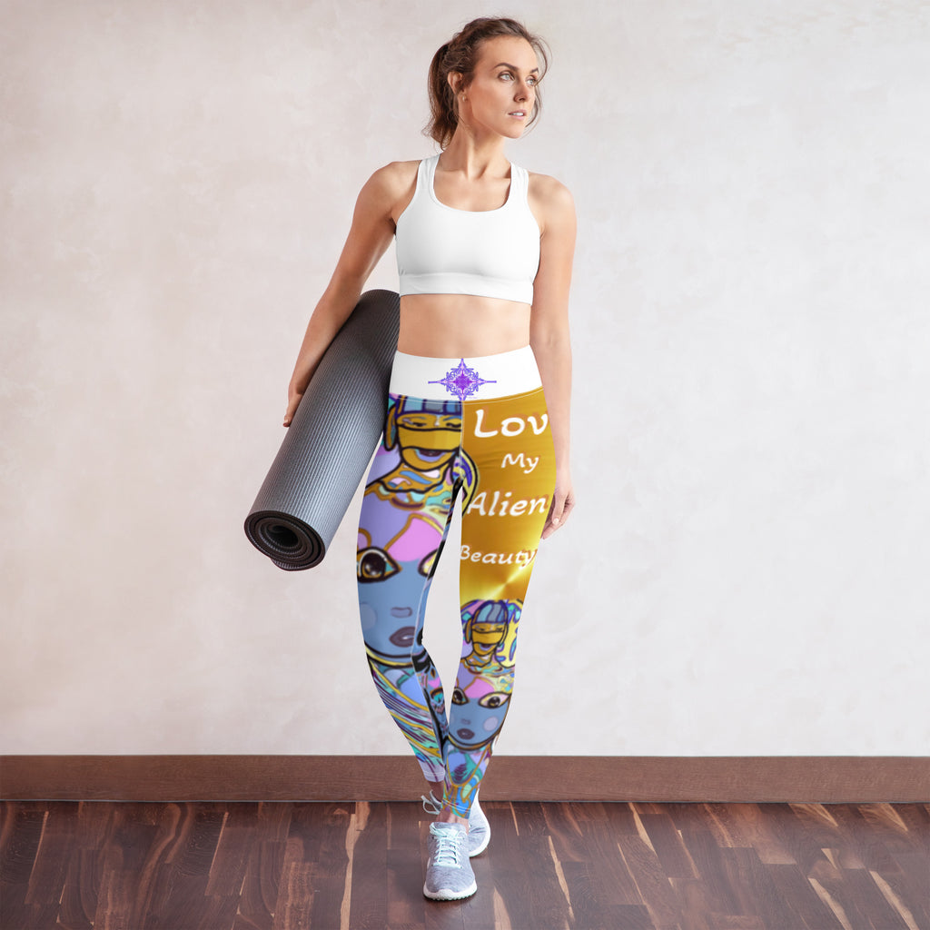 Me Alien Leggings 💞 Yoga to 1