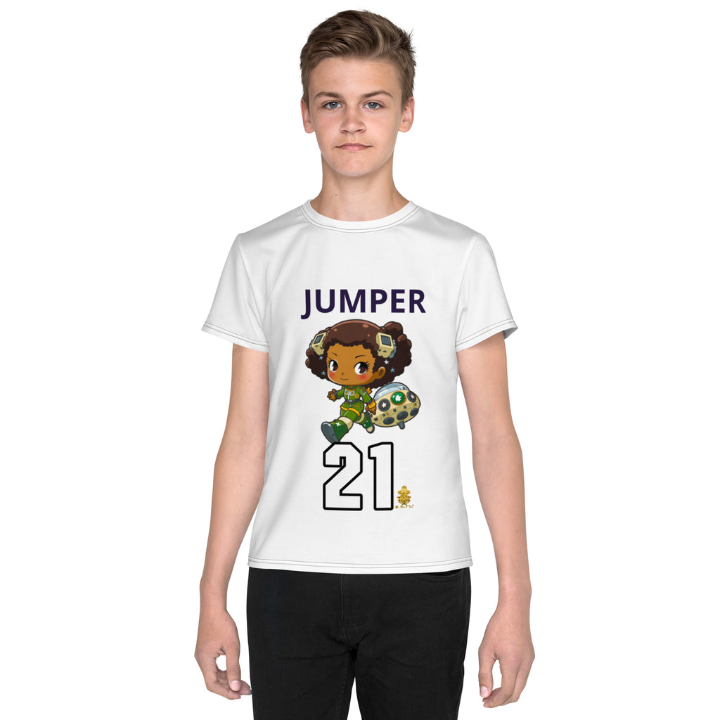 T-shirt col ras du cou adolescent