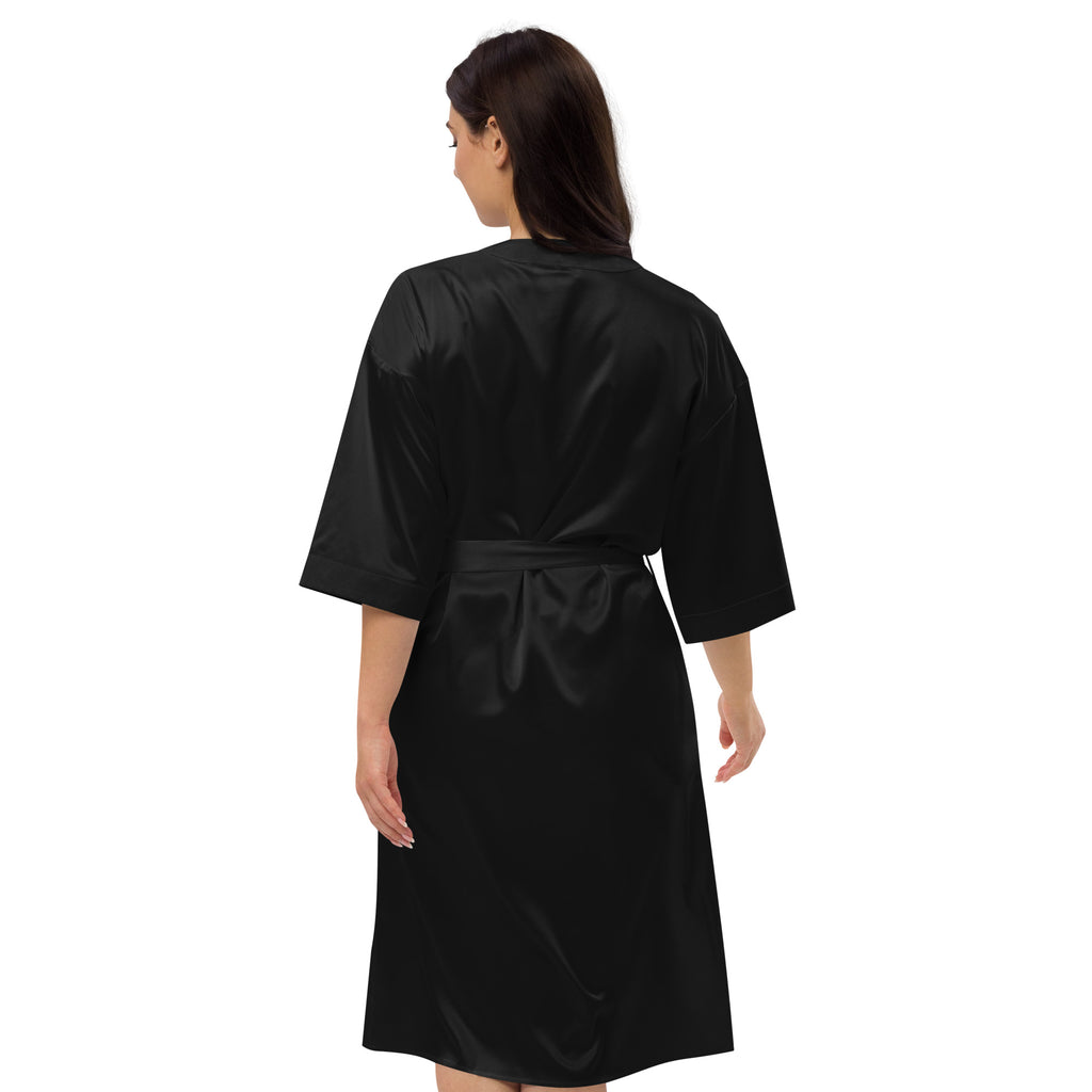 Alien Satin bathrobe n°1