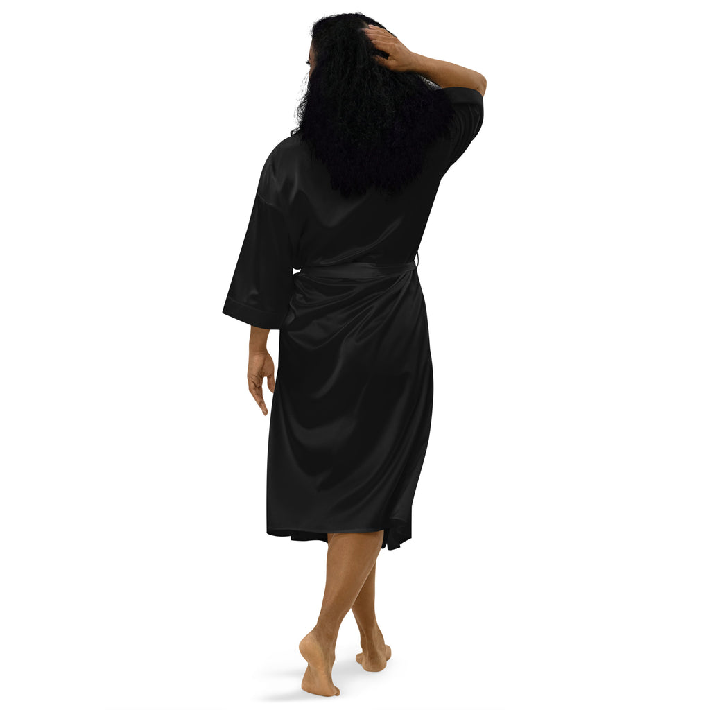 Alien Satin bathrobe n°1