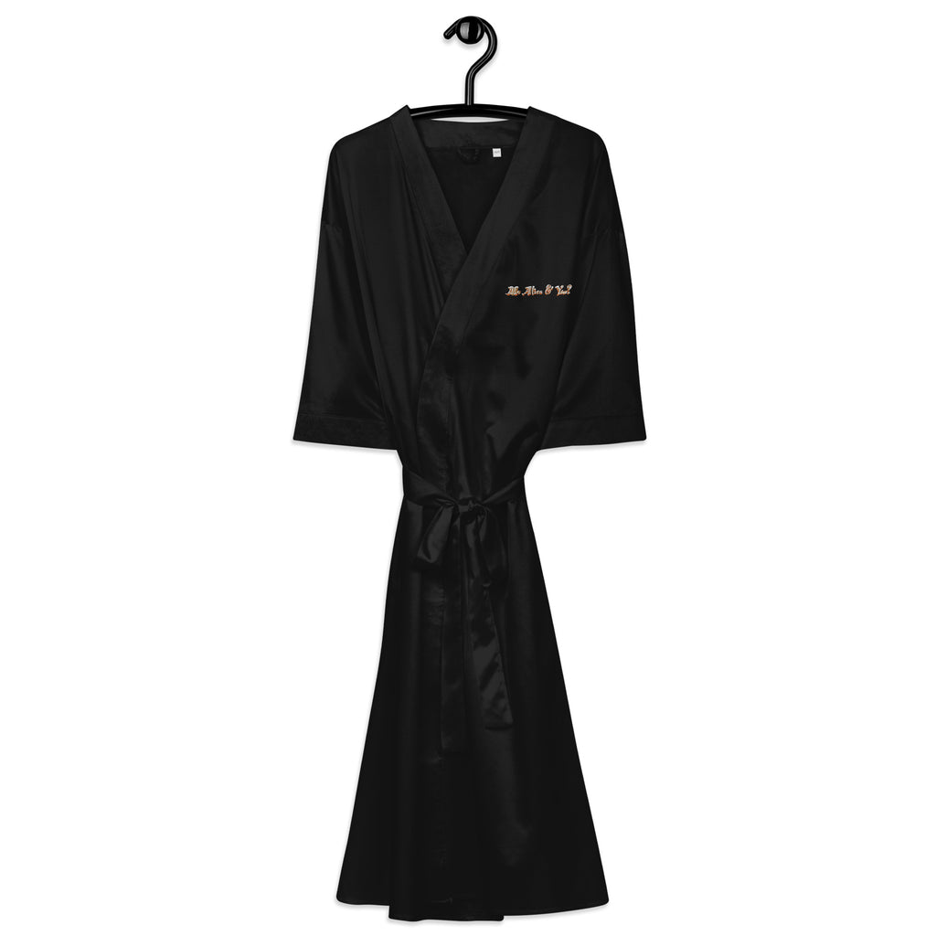 Alien Satin bathrobe n°1