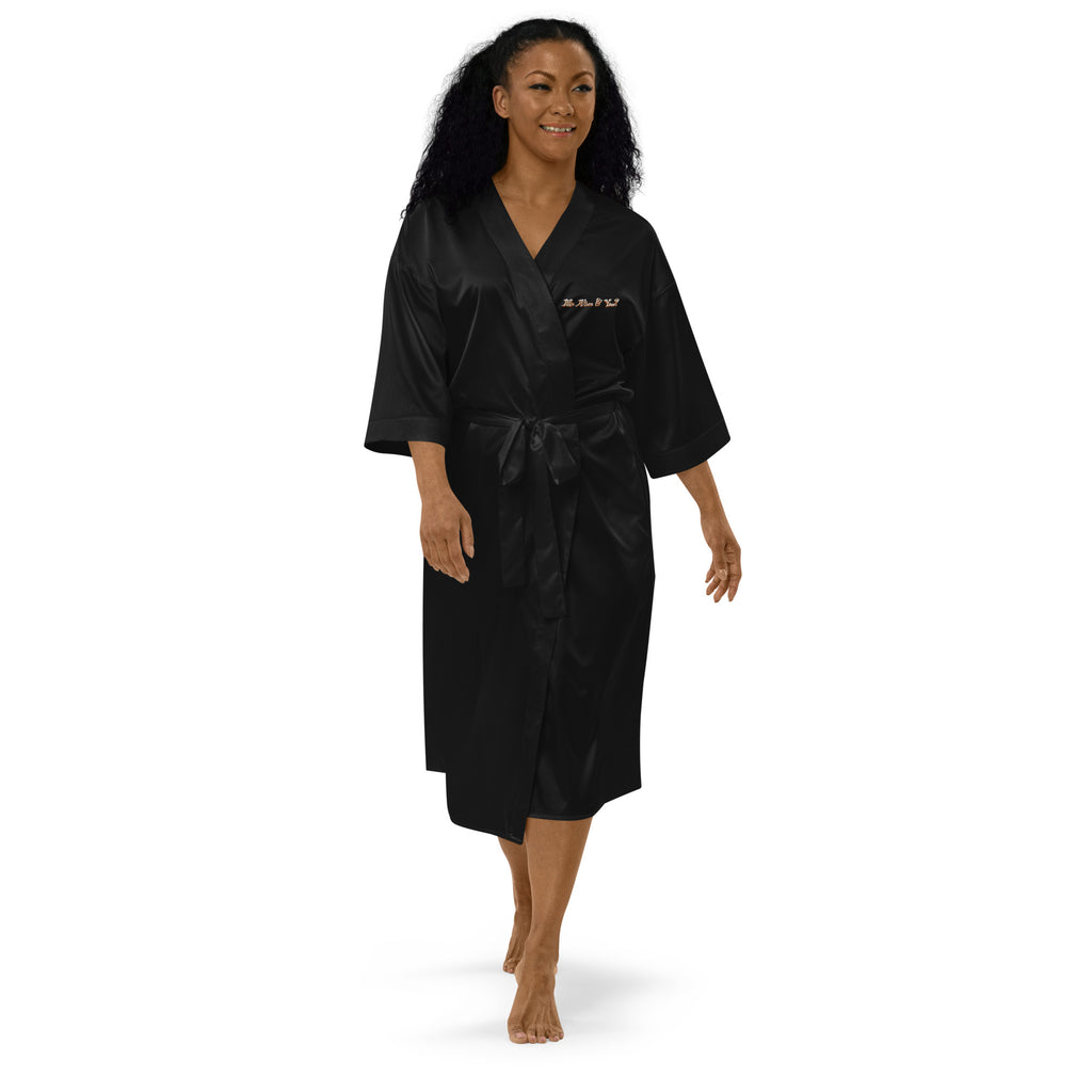 Alien Satin bathrobe n°1