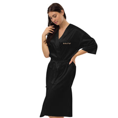 Alien Satin bathrobe n°1
