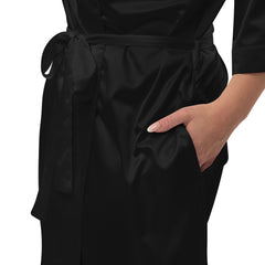Alien Satin bathrobe n°1