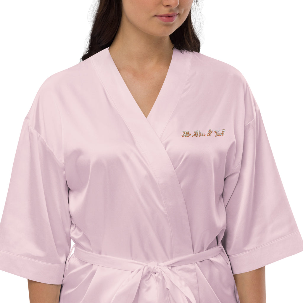 Alien Satin bathrobe n°2