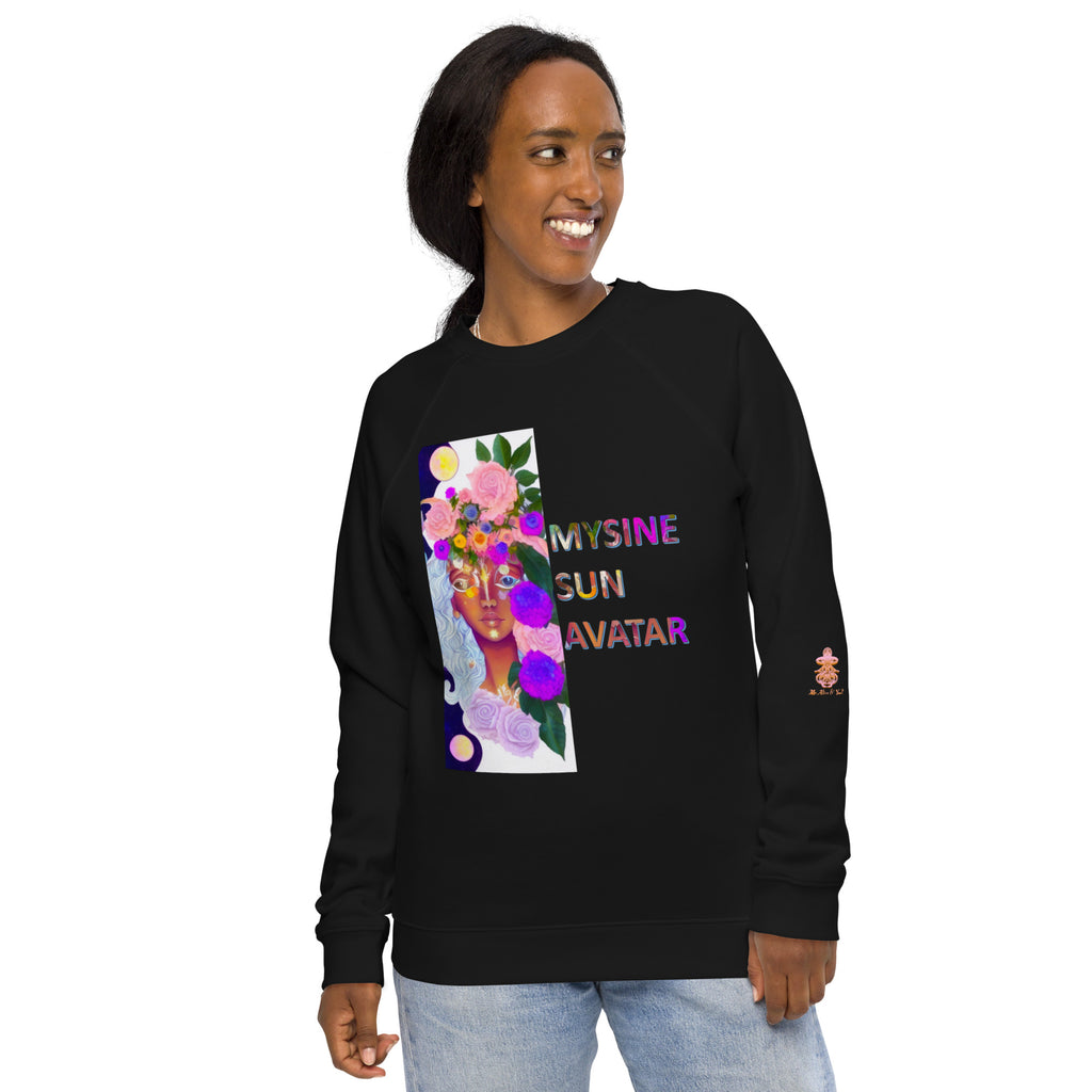 Sweatshirt écologique raglan