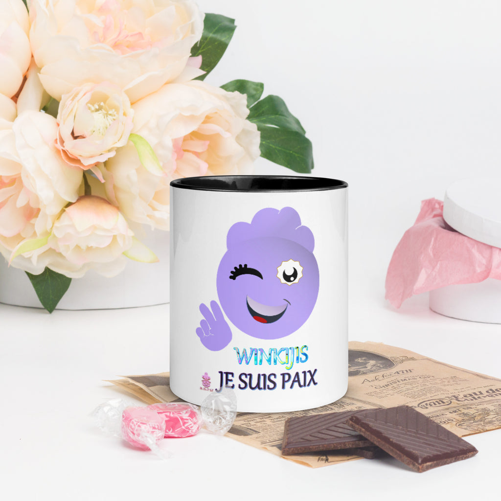 Winkijis Je suis Paix Mug