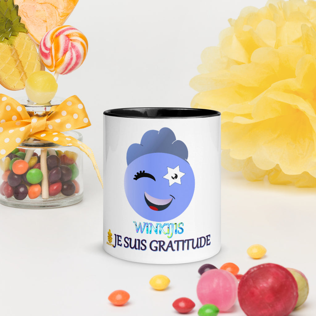 Winkijis Je suis Gratitude Mug