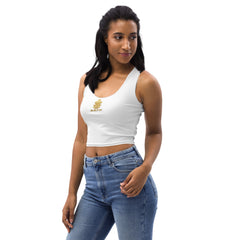 Crop-top Coupé et Cousu par Sublimation - PRESTIGE ALL OVER