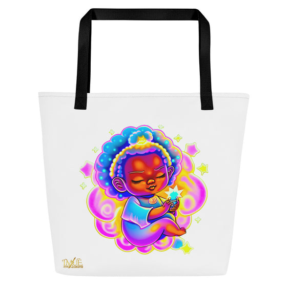 Peace Baby - Tote bag large all over