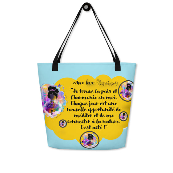 Tote Bag "La Petite Alchimiste Peace"