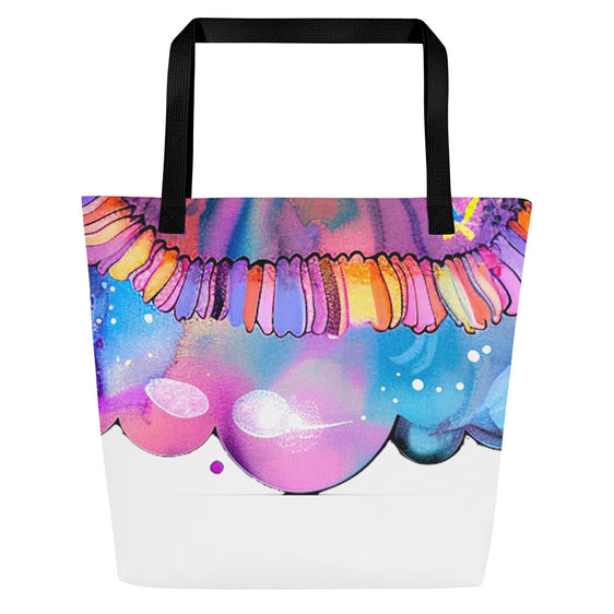 Tote Bag "Ma Vie En Arc-En-Ciel"  Love Siseikasuki