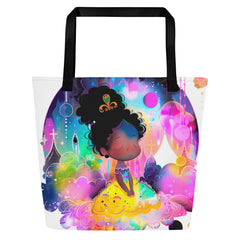 Tote Bag "Ma vie en Arc en ciel " Love Siseikasuki