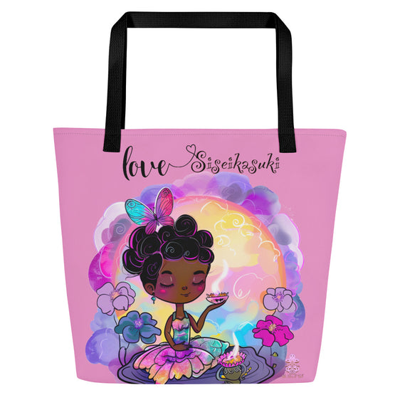 Tote Bag "La Petite Alchimiste serenity " - Love Siseikasuki collection