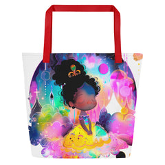 Tote Bag "Ma vie en Arc en ciel " Love Siseikasuki