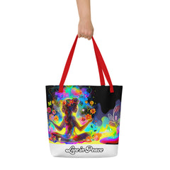 Tote Bag "Live in Peace" - Love Siseikasuki Collection