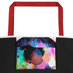 Tote Bag "Ma vie en Arc en ciel " Love Siseikasuki