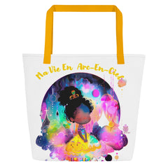 Tote Bag "Ma vie en Arc en ciel " Love Siseikasuki