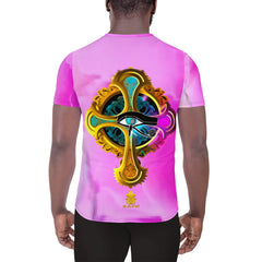 T-shirt de Sport Pour Homme, Imprimé All Over