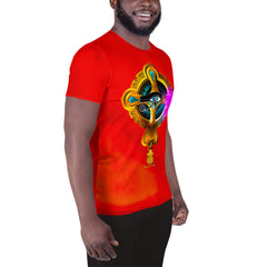 T-shirt de Sport Pour Homme, Imprimé All Over