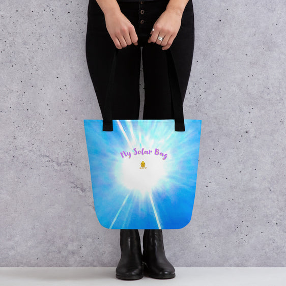 Tote Bag Solaire "Me Alien and You"