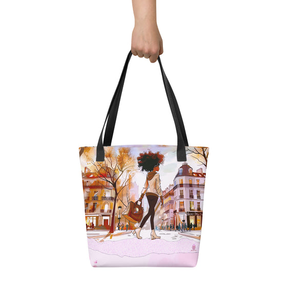 Tote Bag "Élégance et Confiance" - Paris Collection