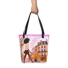 Tote bag "Elegance et confiance" Collection Paris