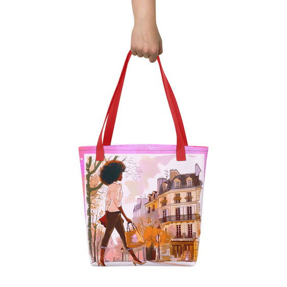 Tote bag "Elegance et confiance" Collection Paris