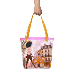 Tote bag "Elegance et confiance" Collection Paris