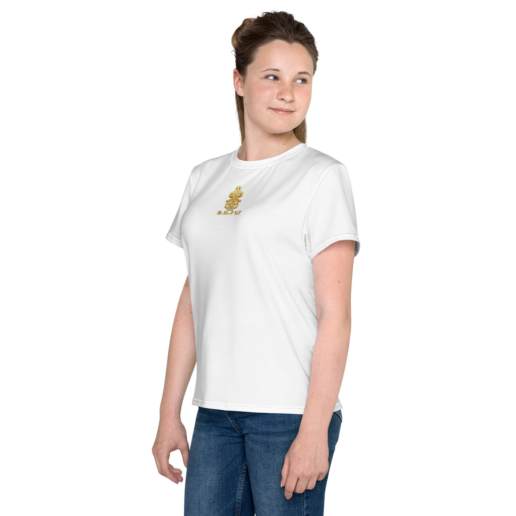 T-shirt col ras du cou adolescent Unisexe PRESTIGE ALL OVER