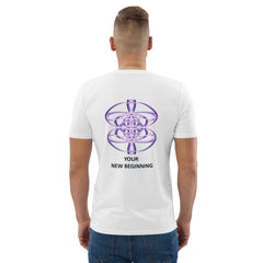 T-shirt unisexe en coton biologique chiffre 9