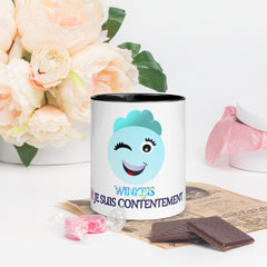 Winkijis Je suis contentement Mug